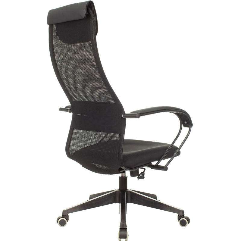 Кресло 0MX_VB_EChair-655 LT TTW сетка/ткань черный, пластик