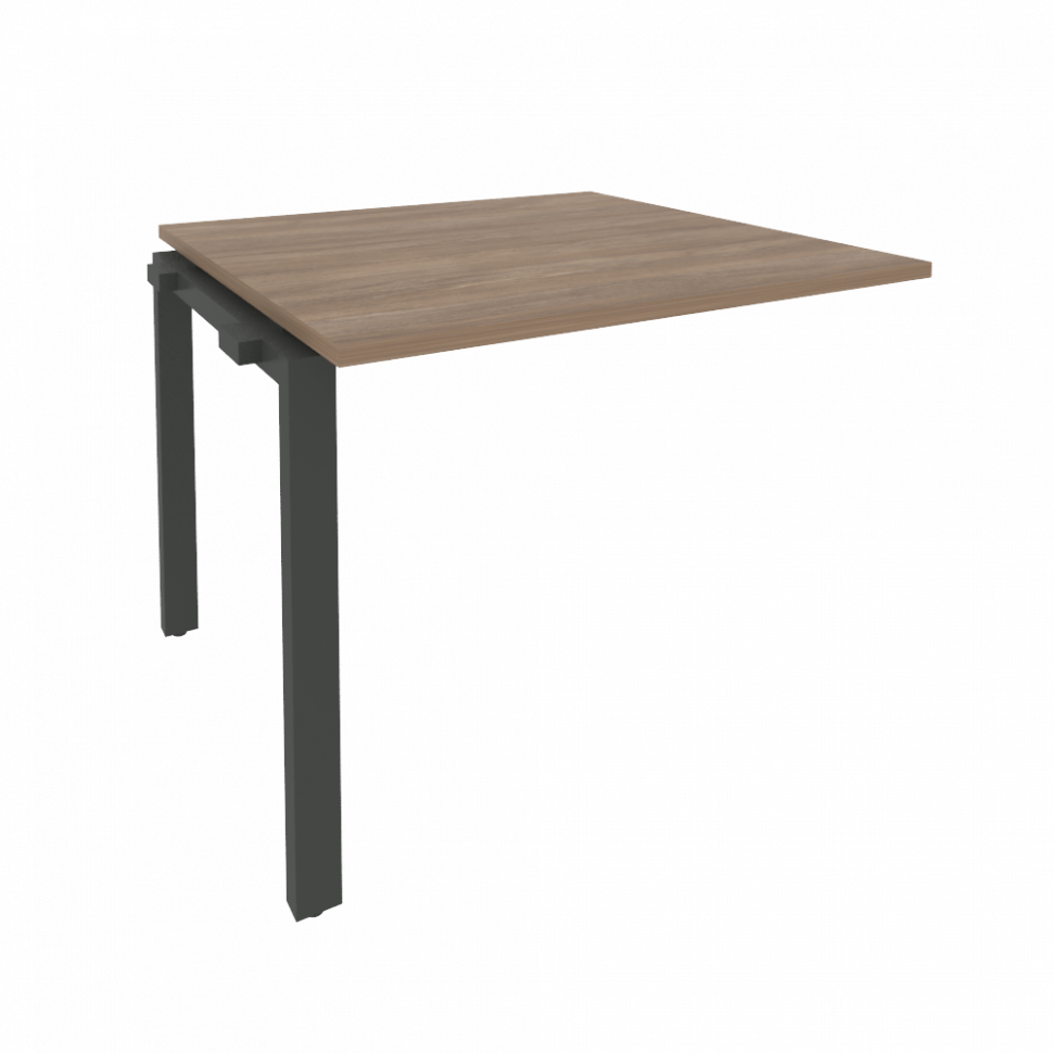 Onix Проходной наборный элемент переговорного стола O.MP-NPRG-1 Дуб Аризона/Металл Антрацит 980*980*