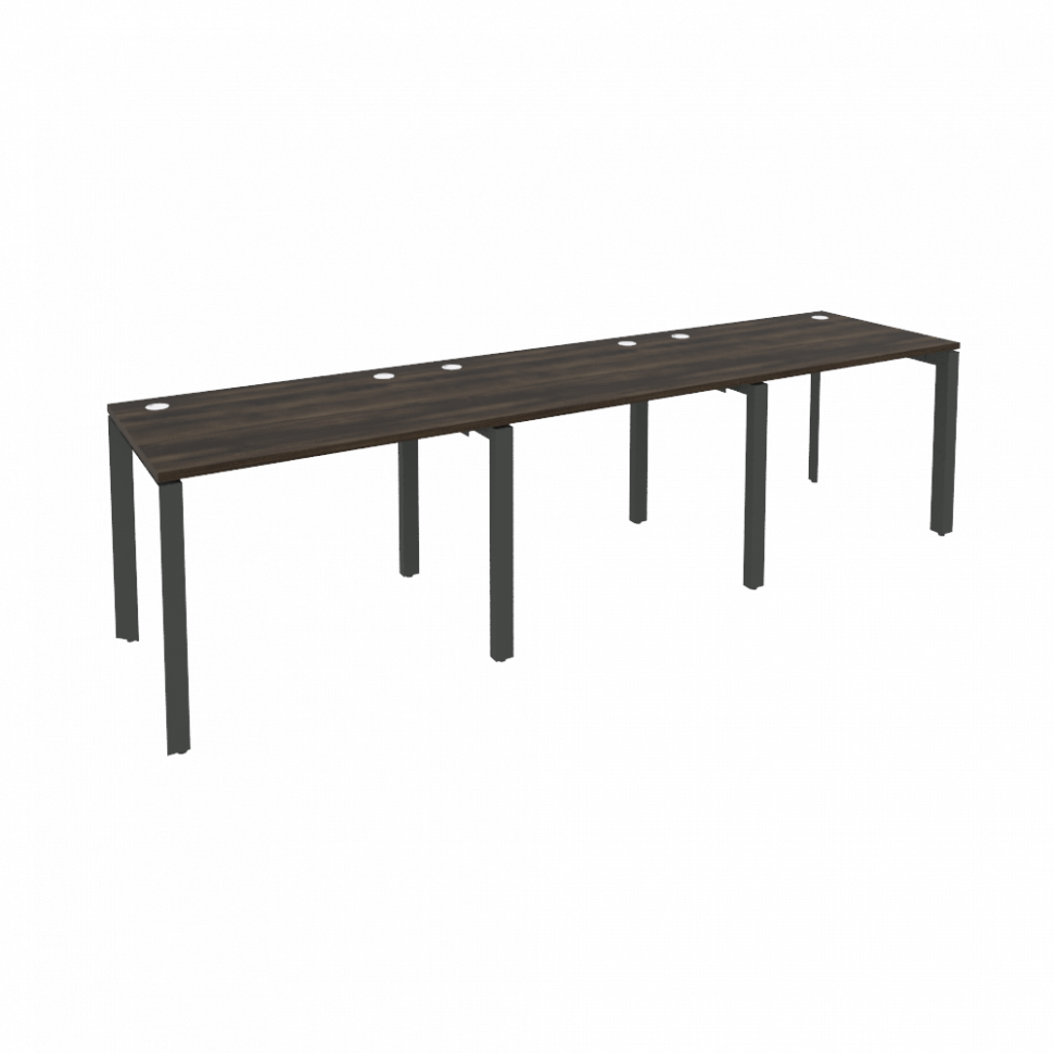 Onix Рабочая станция на П-образном м/к O.MP-RS-3.1.7 Дуб Мали/Металл Антрацит 2940*720*750 Onix Рабочая станция на П-образном м/к O.MP-RS-3.1.7 Дуб Мали/Металл Антрацит 2940*720*750