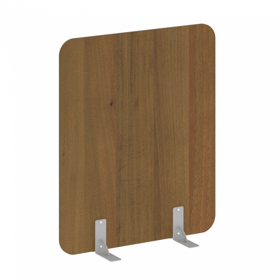 R-line Перегородки на металлических опорах на фетровых подпятниках DP.F-100-120 Орех Гварнери/Металл