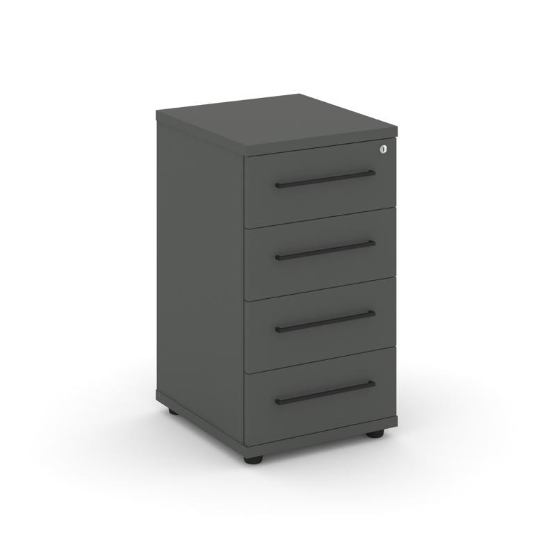 Rift Тумба приставная RF.TPR-001 Антрацит NEW/Черный Ручки 416*460*747