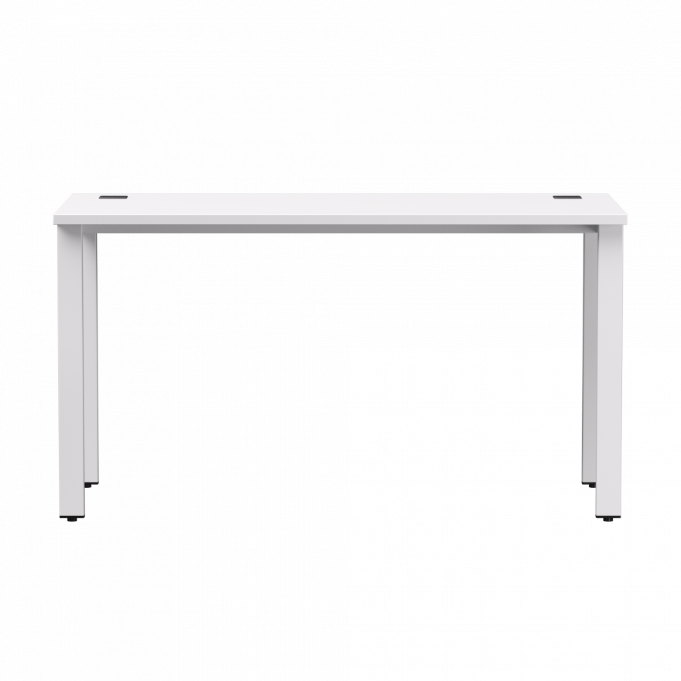Стол прямой Everprof EVO (ЭВО) на металлокаркасе 1380х670х755 мм Белый/Белый
