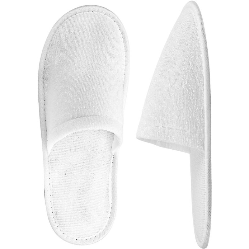 Тапочки одноразовые СтандМахраСпанб,закр.мыс,иск.махр180гр/м,ЭВА3мм