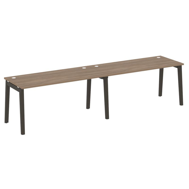 Onix Wood Рабочая станция OW.RS-2.4.7 Дуб Аризона/Дуб Темный/Металл Антрацит 3160*720*750 Onix Wood Рабочая станция OW.RS-2.4.7 Дуб Аризона/Дуб Темный/Металл Антрацит 3160*720*750