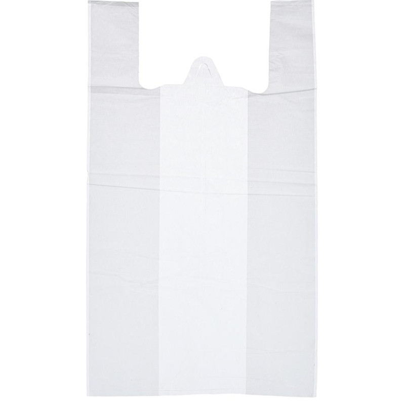 Пакет-майка ПНД 30+18х55 15мкм 100шт./уп. белый