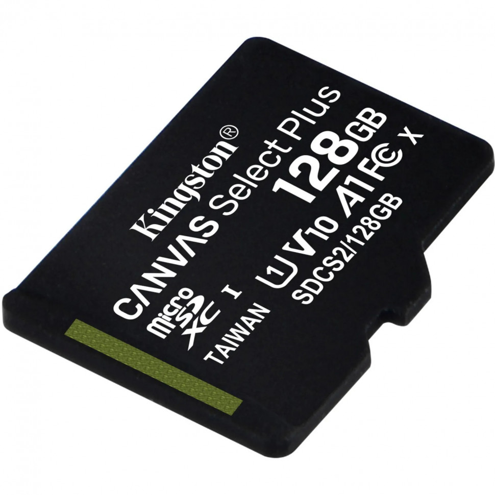 Карта памяти Kingston Canvas Select Plus microSDXC UHS-I, SDCS2/128GBSP