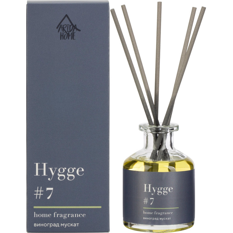 Аромадиффузор с палочками Hygge #7 Виноград мускат 50 мл АР 100-024