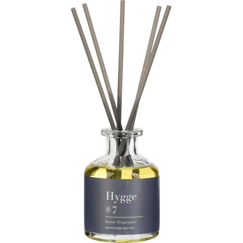 Аромадиффузор с палочками Hygge #7 Виноград мускат 50 мл АР 100-024