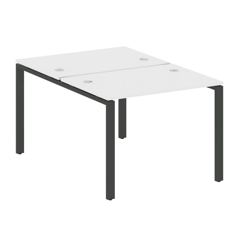 Metal System Рабочая станция на П-образном м/к БП.РАС-СП-2.1 Белый/Металл Антрацит 1000*1475*750 Metal System Рабочая станция на П-образном м/к БП.РАС-СП-2.1 Белый/Металл Антрацит 1000*1475*750