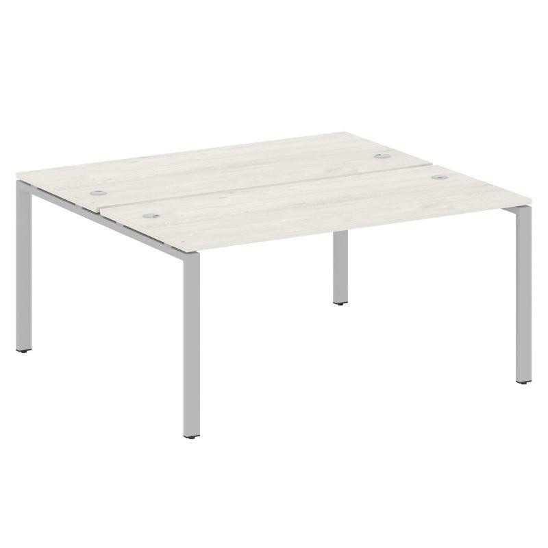 Metal System Рабочая станция на П-образном м/к БП.РАС-СП-2.4 Дуб Наварра/Металл Серый 1600*1475*750 Metal System Рабочая станция на П-образном м/к БП.РАС-СП-2.4 Дуб Наварра/Металл Серый 1600*1475*750