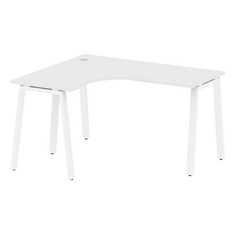 Metal System Стол криволинейный левый на А-образном м/к БА.СА-3 (L) Белый/Металл Белый 1400*1200*750 Metal System Стол криволинейный левый на А-образном м/к БА.СА-3 (L) Белый/Металл Белый 1400*1200*750
