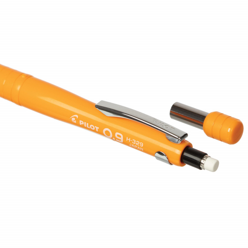 Карандаш механический PILOT H-329 0,9мм оранжевый Япония