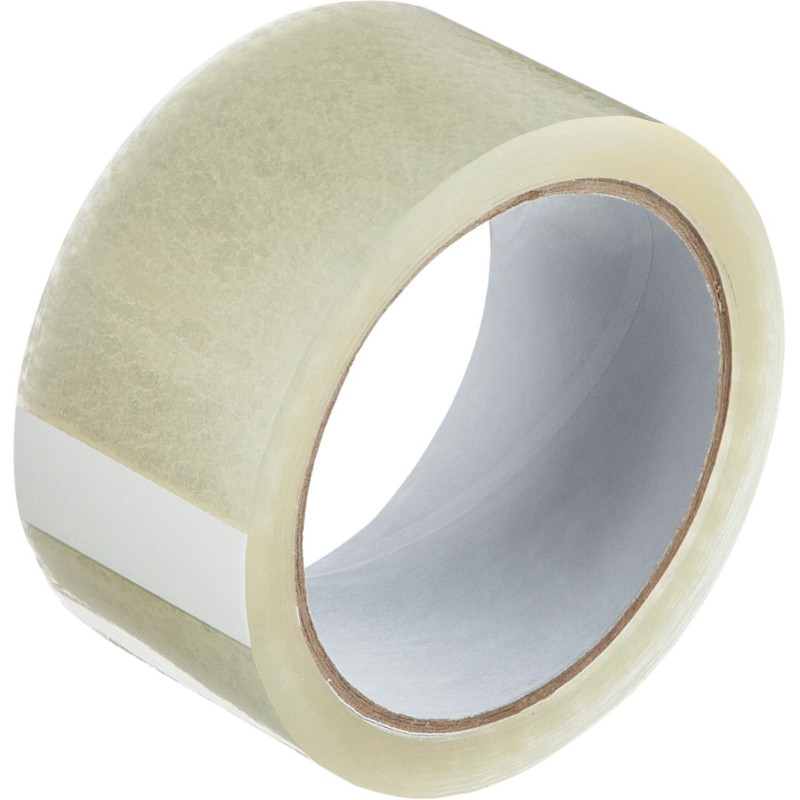 Клейкая лента упаковочная 48мм х 66м 38мкм прозрачная 72 шт/уп СПб