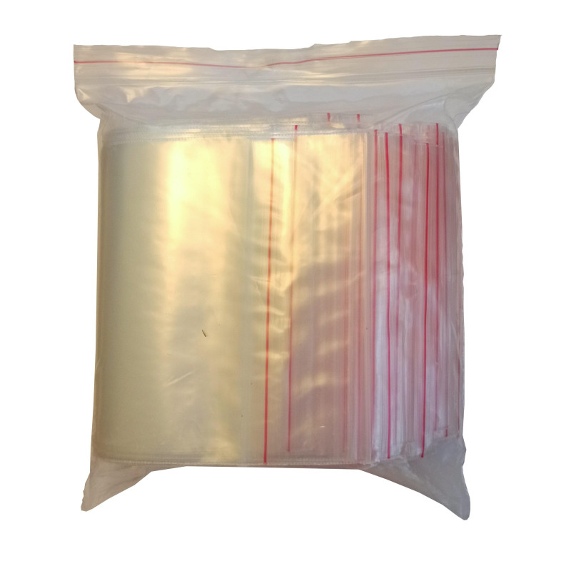 Пакет с замком (Zip Lock) 8х12 см, 80 мкм, 100 шт/упак