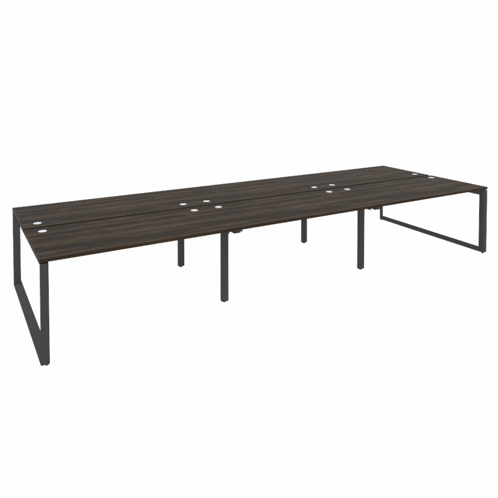 Onix Рабочая станция на О-образном м/к O.MO-D.RS-6.4.8 Дуб Мали/Металл Антрацит 4740*1635*750 Onix Рабочая станция на О-образном м/к O.MO-D.RS-6.4.8 Дуб Мали/Металл Антрацит 4740*1635*750