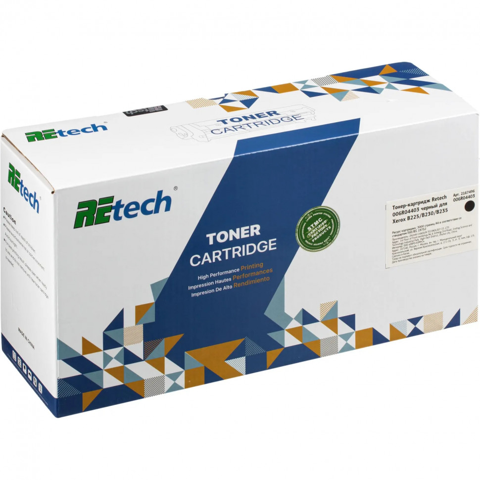 Тонер-картридж Retech 006R04403 чер. для Xerox B225/B230/B235