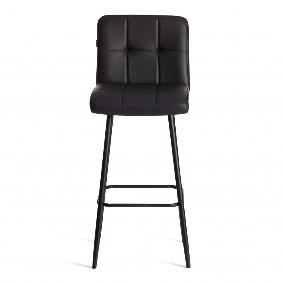 Барный стул  Medeo/Медео экокожа , черный, 45х56х113 см