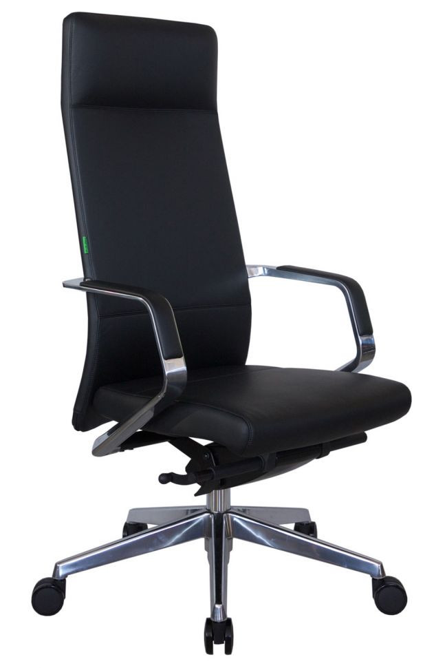 Кресло Mone А1811 Чёрный (А8) натуральная кожа