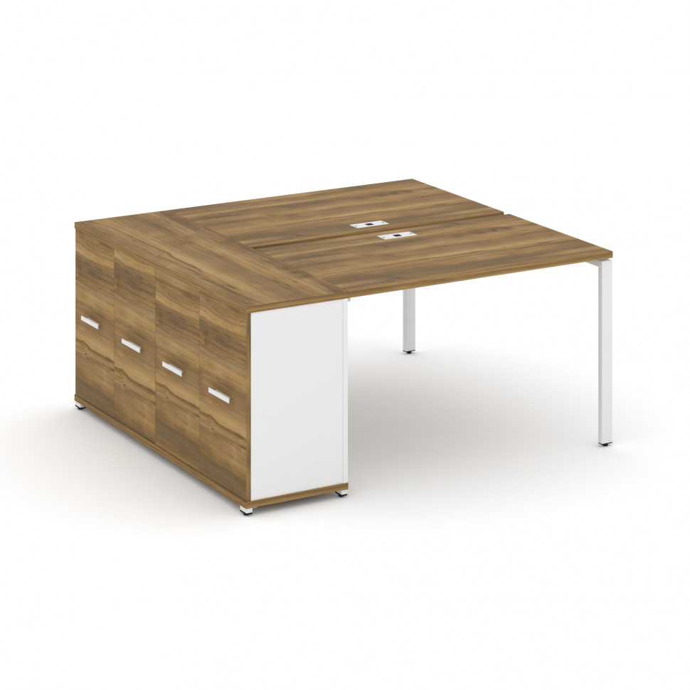 Concept Рабочая станция с опорным распаш. шкафом CN.DRS-218 W Сандал Янтарный/Белый Бриллиант/Металл Concept Рабочая станция с опорным распаш. шкафом CN.DRS-218 W Сандал Янтарный/Белый Бриллиант/Металл