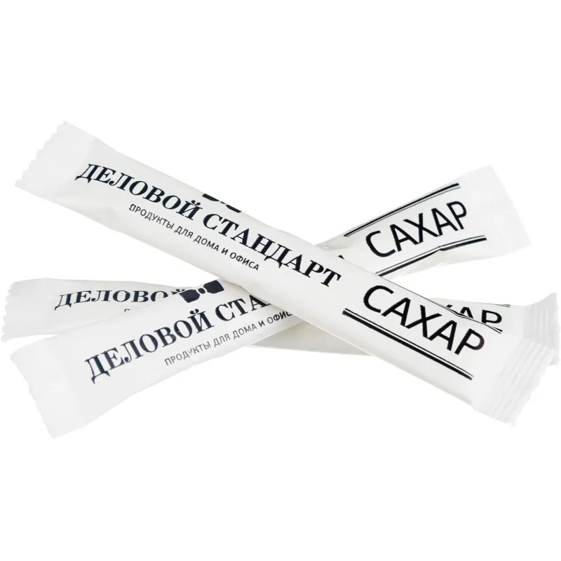 Сахар порционный в стиках Деловой стандарт 5 гр (200 шт/уп.)