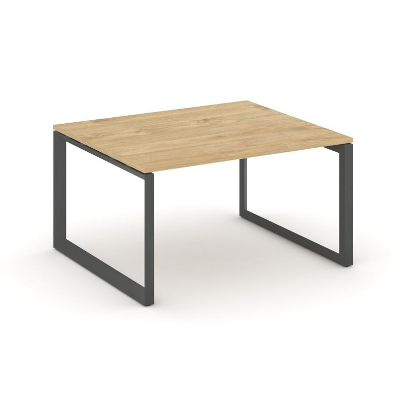 Style Project Стол переговорный SN-59O.SPRG-034.3 Тиквуд Светлый/Металл Антрацит 1580*1180*750