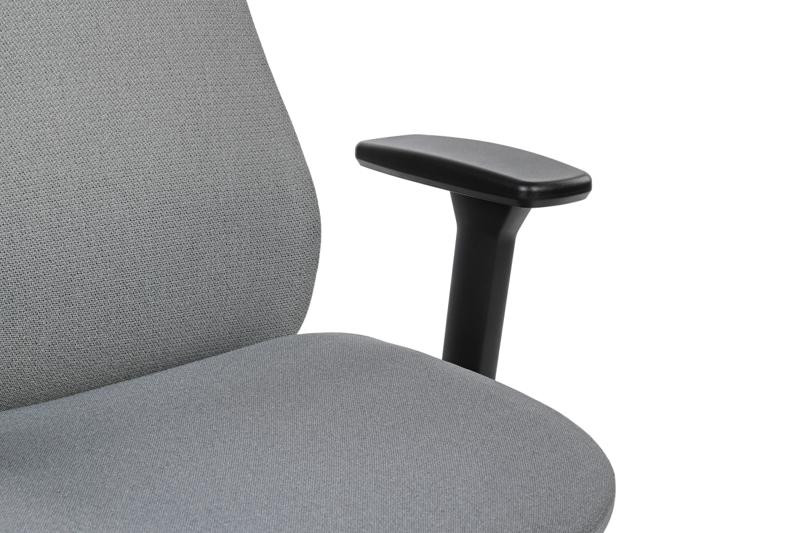 Кресло Миро 6249A Черный пластик/Серый