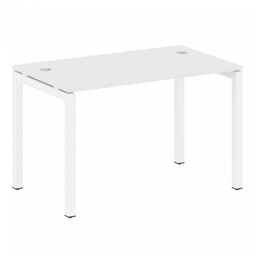 Metal System Quattro Стол письменный на П-образном м/к 50БП.СП-2 Белый/Металл Белый 1200*720*750 Metal System Quattro Стол письменный на П-образном м/к 50БП.СП-2 Белый/Металл Белый 1200*720*750