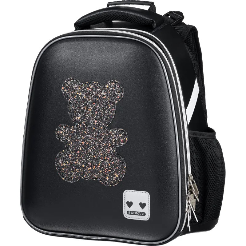 Ранец Комус Класс Basic Медвежонок , 2отд, эргоном. спинка