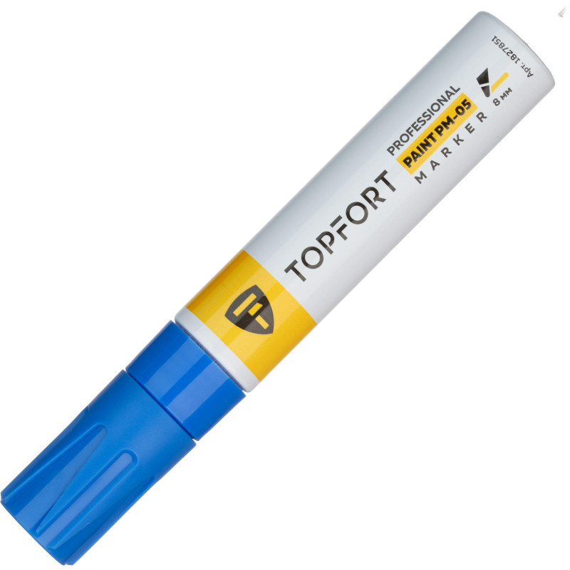 Маркер лаковый TOPFORT Paint 8 мм синий