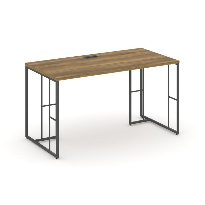 Rift Стол письменный RF.SP-011 Сандал Янтарный/Металл Антрацит 980*700*750