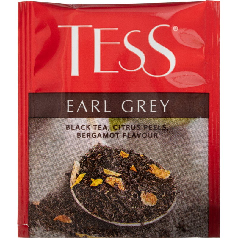 Чай TESS Эрл Грей 100 пак/уп