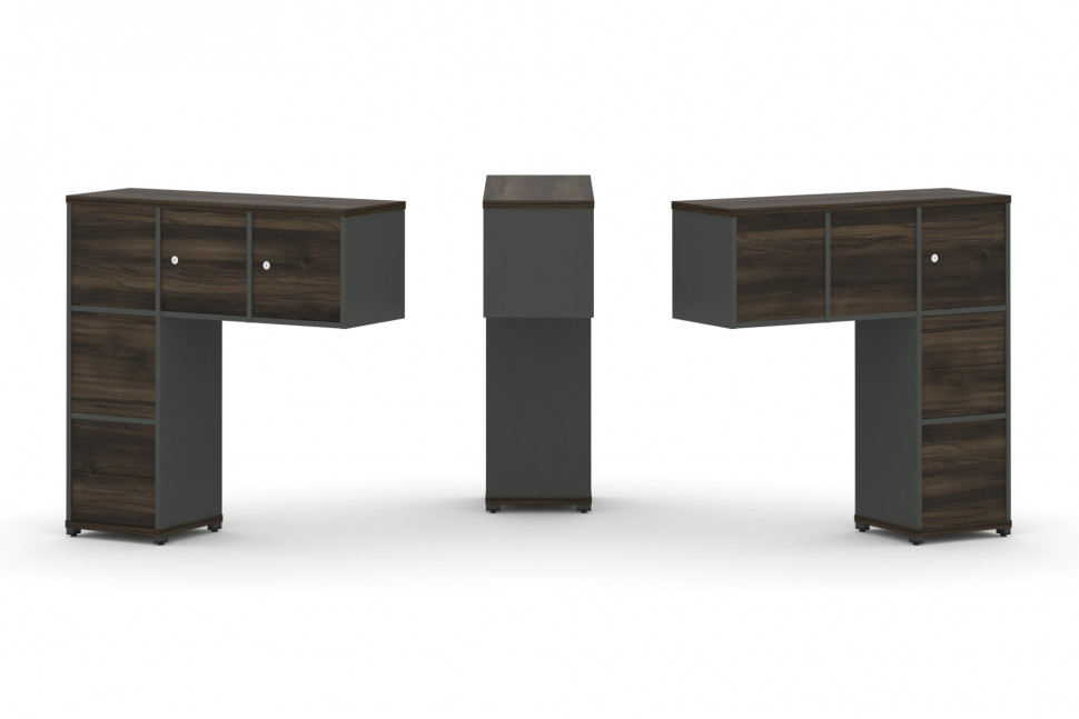 Concept Надставка низкая CN.DNN-005 Дуб Мали/Антрацит/Металл Антрацит 1099*365*1130 Concept Надставка низкая CN.DNN-005 Дуб Мали/Антрацит/Металл Антрацит 1099*365*1130