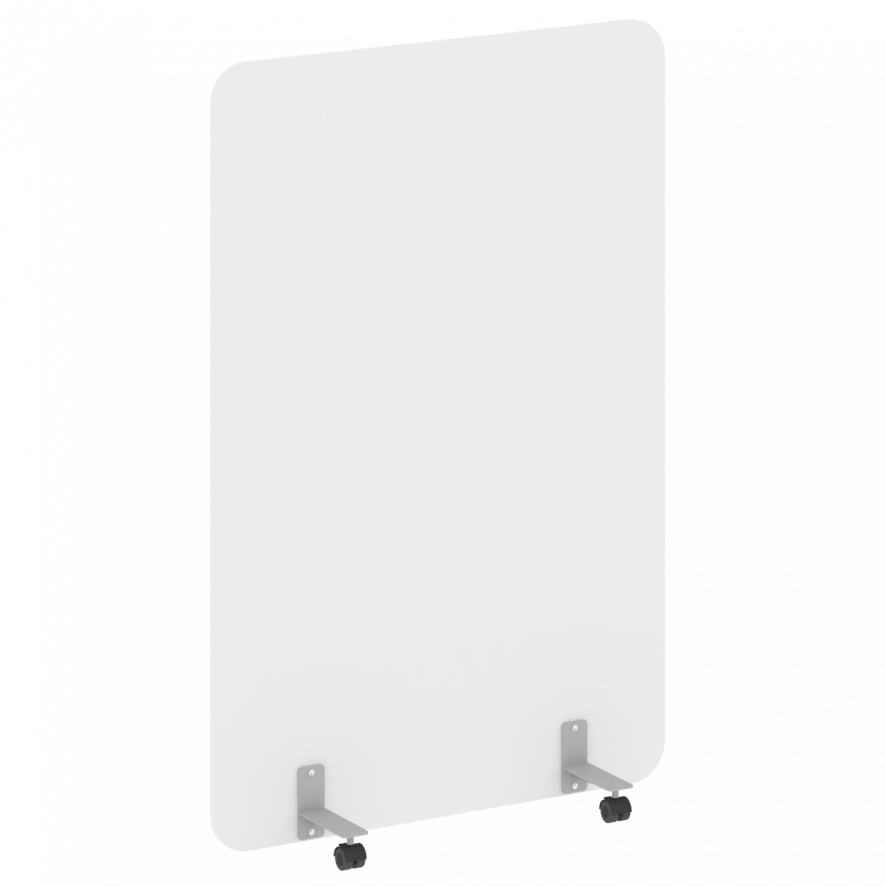 R-line Перегородка на металлических опорах, на роликах DP.R-120-180 Белый Бриллиант/Металл Серый 120 R-line Перегородка на металлических опорах, на роликах DP.R-120-180 Белый Бриллиант/Металл Серый 120