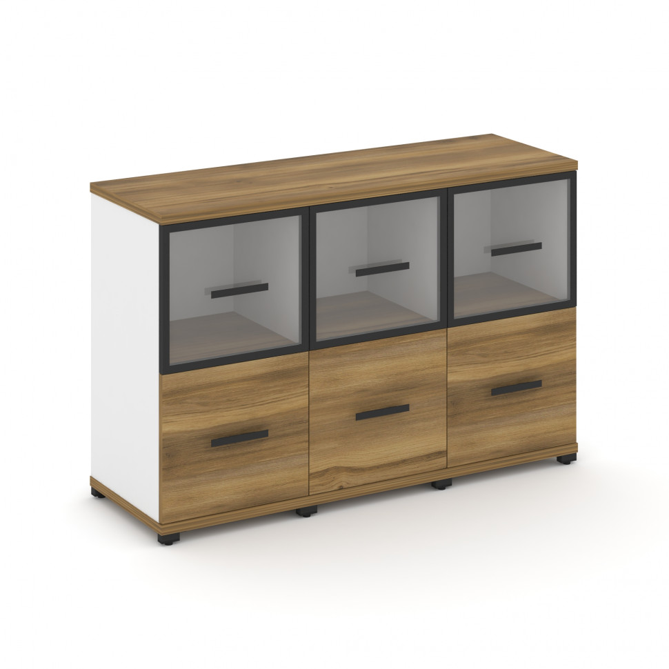 Concept Шкаф 3 узкие секции, 2 ниши CN.STU-232 RPB B Сандал Янтарный/Белый Бриллиант/Металл Черный/П Concept Шкаф 3 узкие секции, 2 ниши CN.STU-232 RPB B Сандал Янтарный/Белый Бриллиант/Металл Черный/П