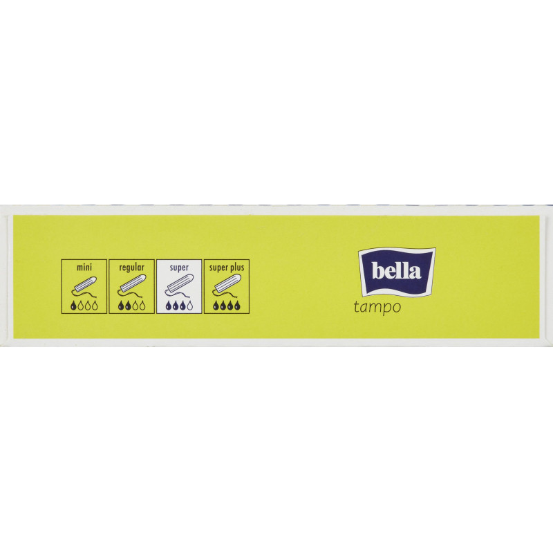 Тампоны Tampo Bella без аппликатора premium comfort Super16 шт/уп
