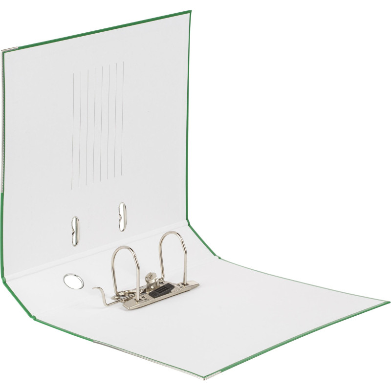 Папка-регистратор 50мм Attache Economy,зелен_бюджет, ПБП1, мет угол, реестр