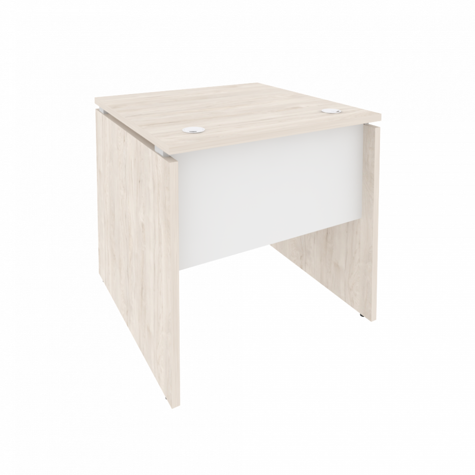 Onix Стол письменный O.SP-0.8 Денвер Светлый/Белый Бриллиант 780*800*750