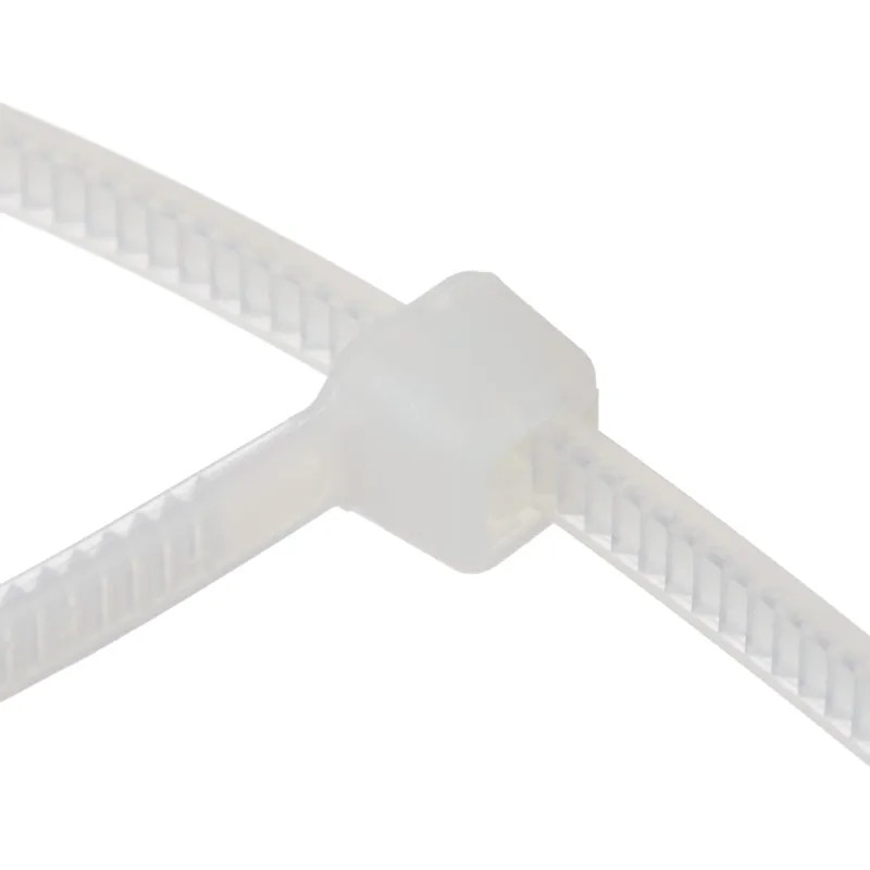 Хомут стяжка нейлоновая TOPFORT 3х150 (2,5х100 мм) белый 100 шт/уп
