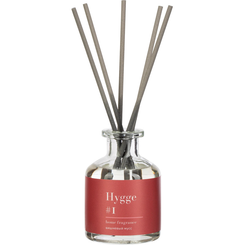 Аромадиффузор с палочками Hygge #1 Вишневый мусс 50 мл АР 100-013