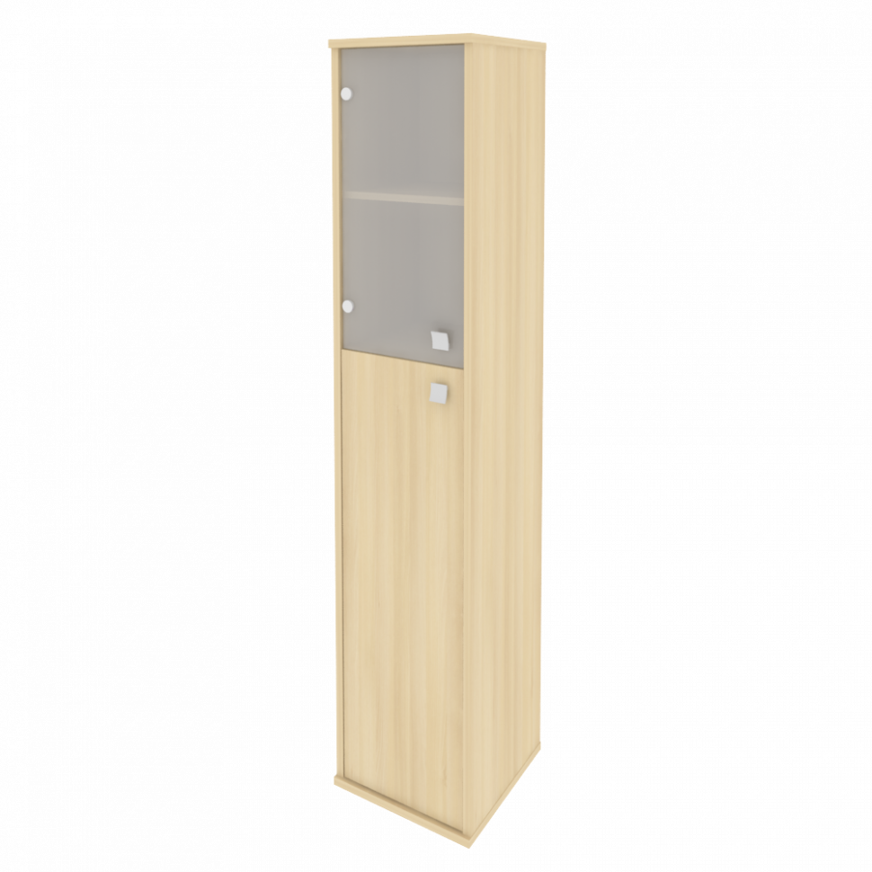 Style Шкаф высокий узкий левый Л.СУ-1.7 (L) Акация Лорка 412*410*1980