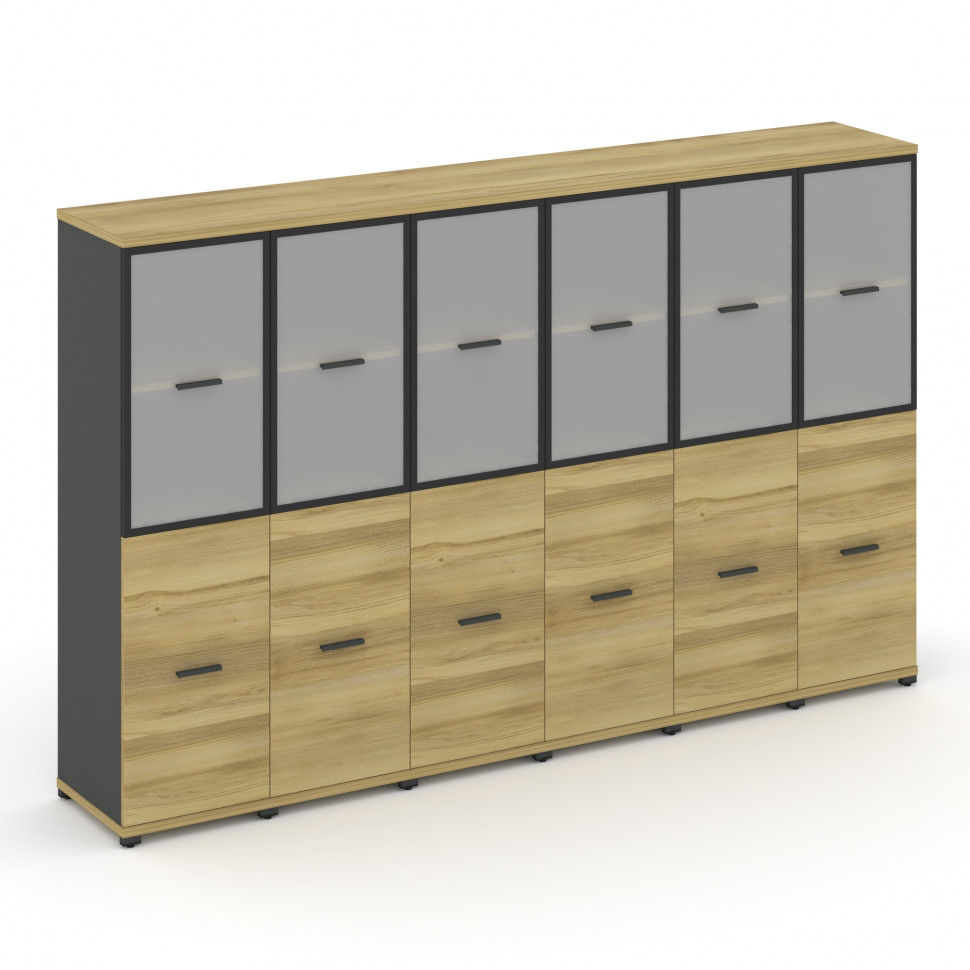 Concept Шкаф 6 узких секций, 4 ниши CN.STU-462 RMB A Дуб Винченцо/Антрацит/Металл Антрацит/Сатин 250 Concept Шкаф 6 узких секций, 4 ниши CN.STU-462 RMB A Дуб Винченцо/Антрацит/Металл Антрацит/Сатин 250