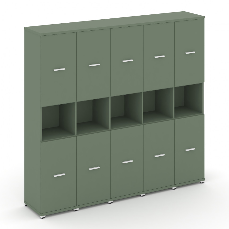 Concept Шкаф 5 узких секций, 5 ниш CN.STU-553 W Кобо/Металл Белый 2084*420*1922 Concept Шкаф 5 узких секций, 5 ниш CN.STU-553 W Кобо/Металл Белый 2084*420*1922