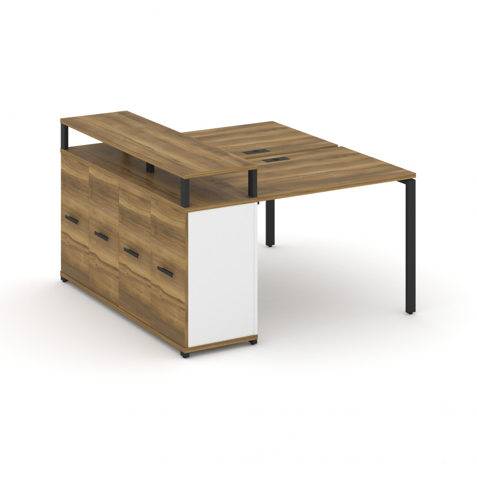 Concept Рабочая станция с опорным распаш. шкафом с верх. горизонтом CN.DRS-221 B Сандал Янтарный/Бе Concept Рабочая станция с опорным распаш. шкафом с верх. горизонтом CN.DRS-221 B Сандал Янтарный/Бе