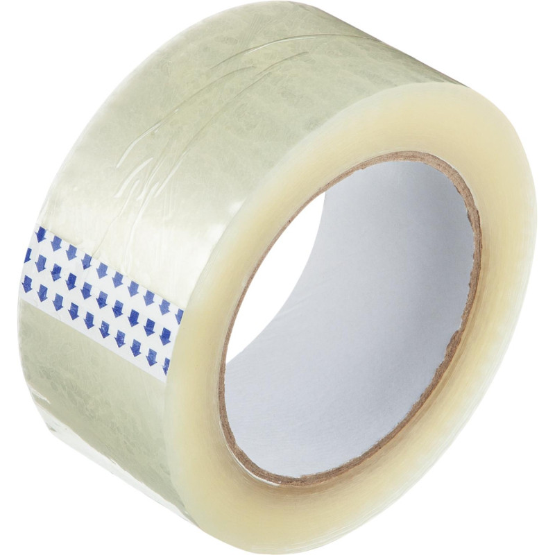 Клейкая лента упаковочная 48мм х 132м 38мкм прозрачная 36 шт/уп СПб