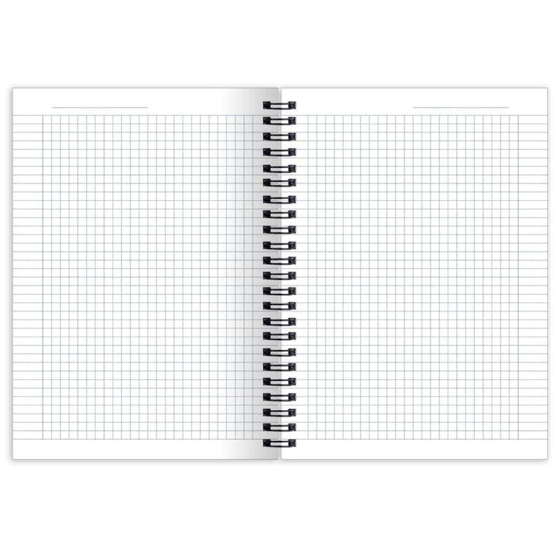 Тетрадь общая, Attache Selection Ночь 156х207 мм 80л клетка спираль