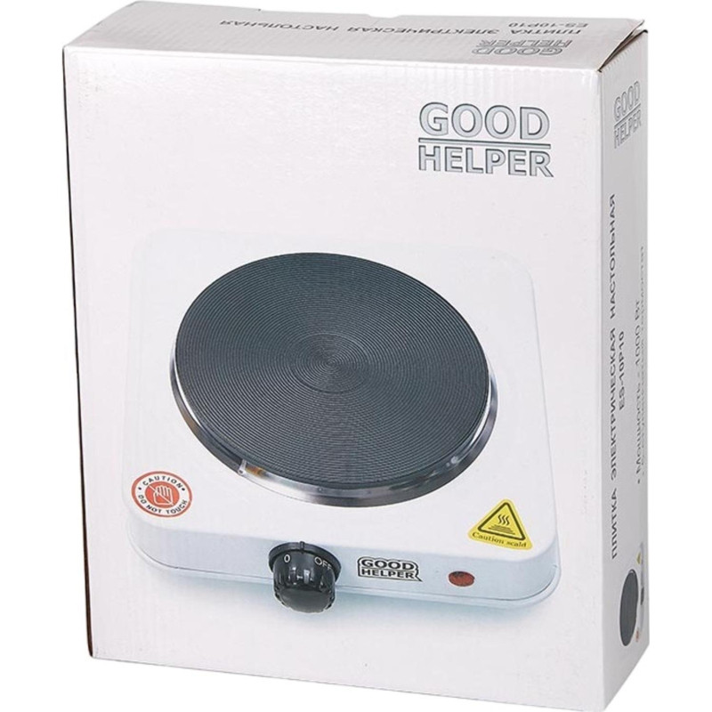 Плита Goodhelper ES-10P10 настольная электрическая, 1 конф,мощность-1000Вт