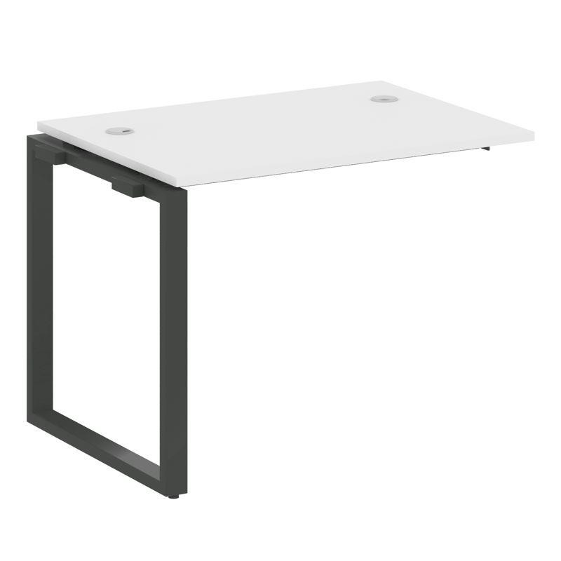 Metal System Проходной элемент рабочей станции на О-образном м/к БО.ПРС-СП-1.1 Белый/Металл Антрацит Metal System Проходной элемент рабочей станции на О-образном м/к БО.ПРС-СП-1.1 Белый/Металл Антрацит