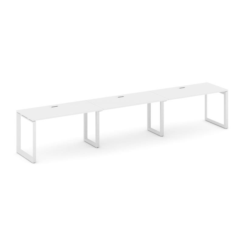 Style Project Рабочая станция односторонняя SN-59O.ORS-052 Белый/Металл Белый/Белый Заглушка 3540*80