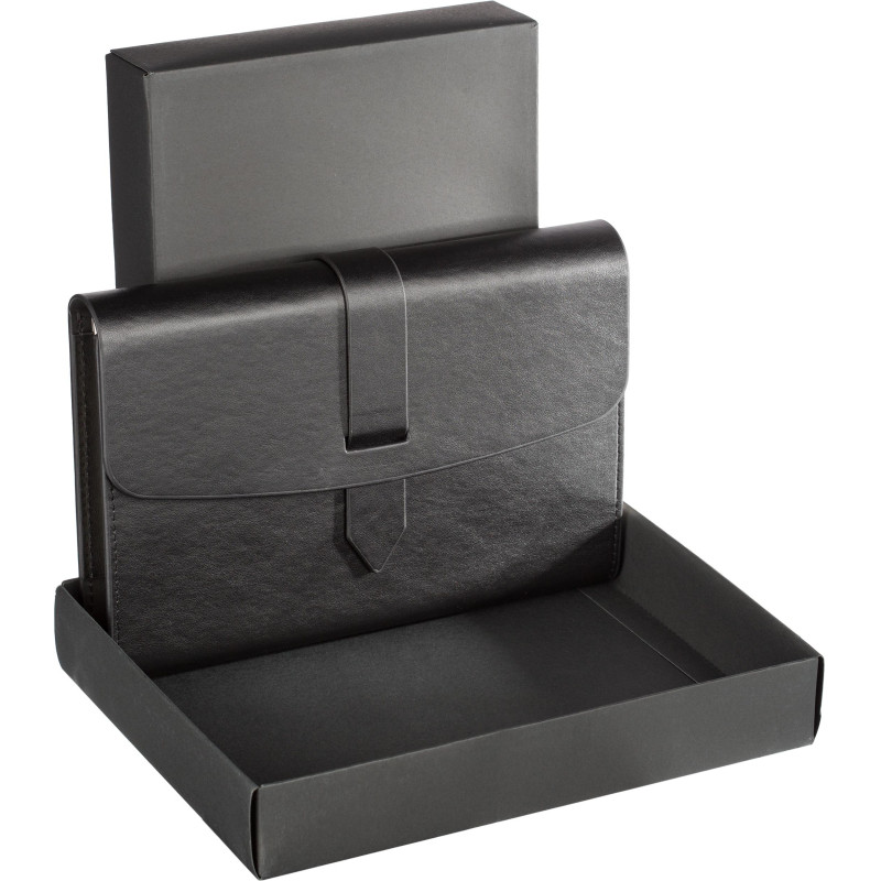 Ежедневник недатированный А5 Senate черный 272 стр. 3-213/04