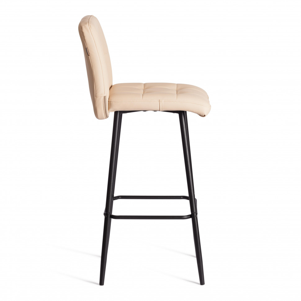 Барный стул  Medeo/Медео экокожа , бежевый, 45х56х113 см